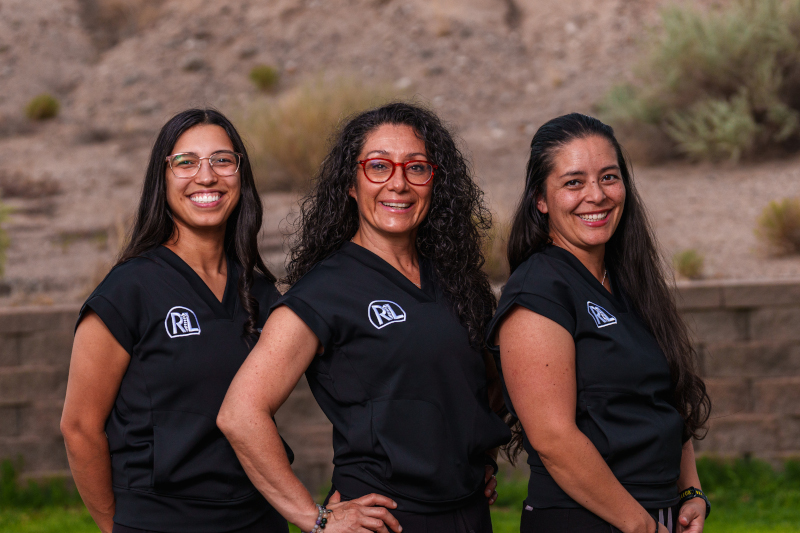 Faith, Alicia, and Kathleen of The Restoration Lab
